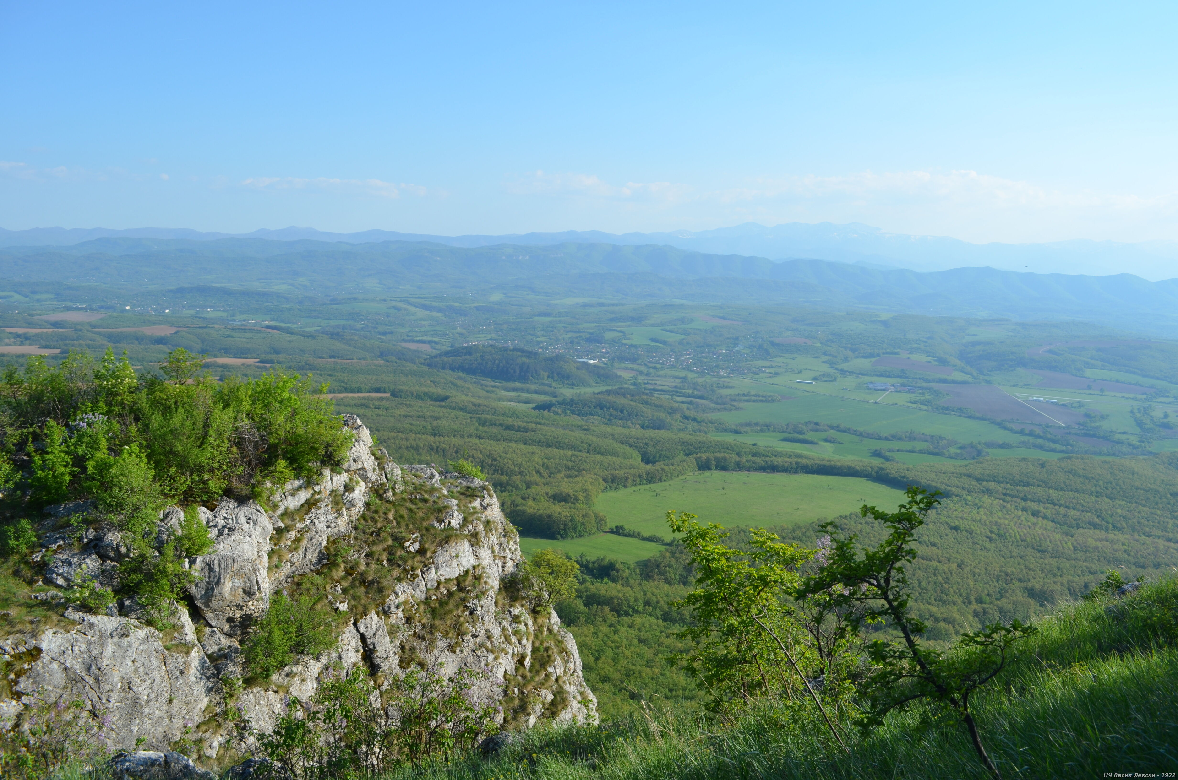 Панорама от Витата стена