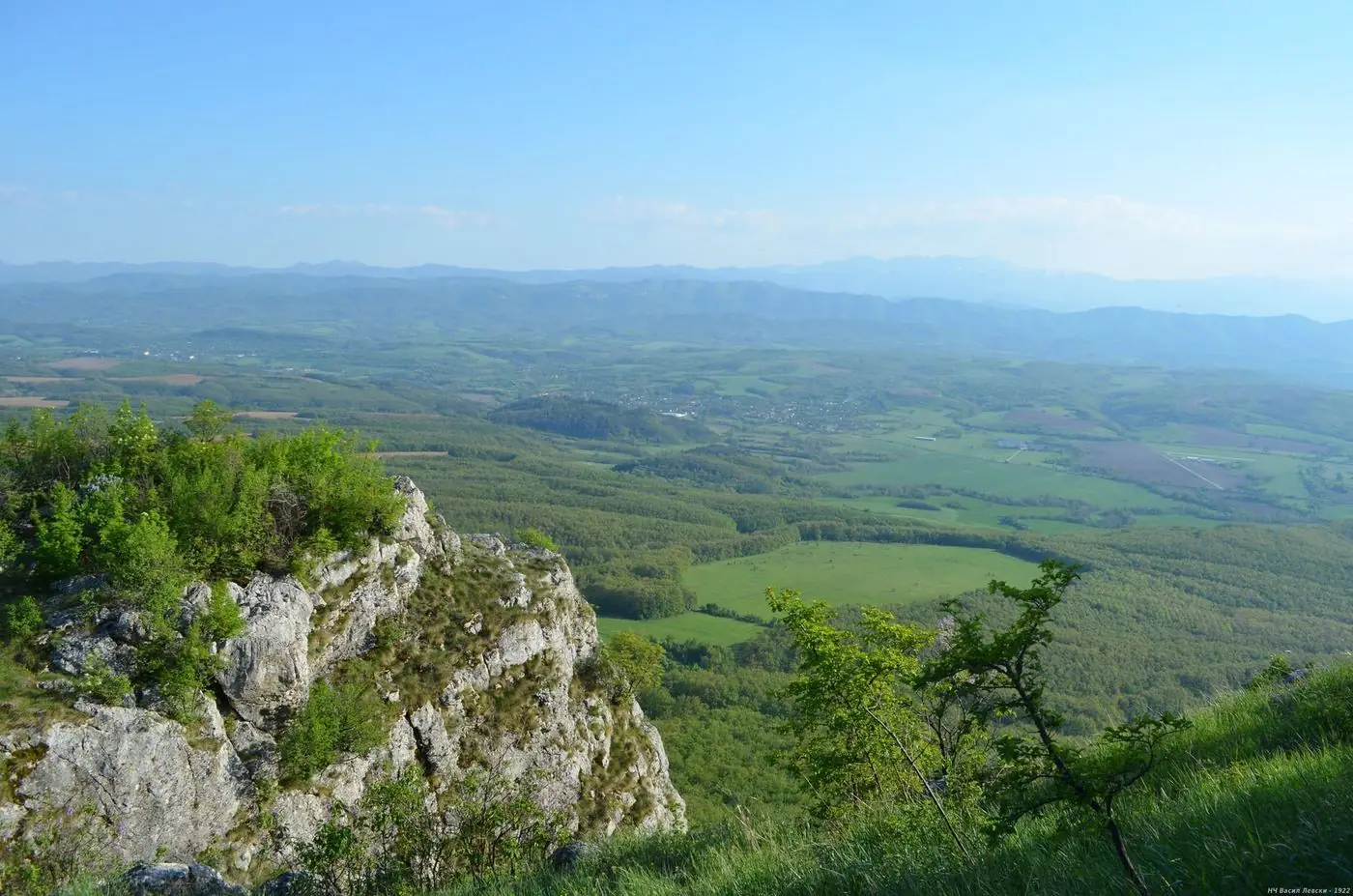 Панорама от Витата стена